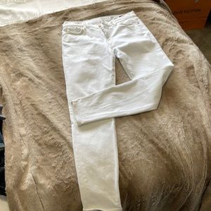 7 for all mankind white skinny Jean